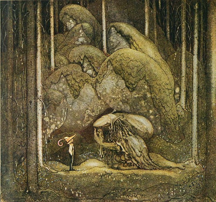 John Bauer illustration
